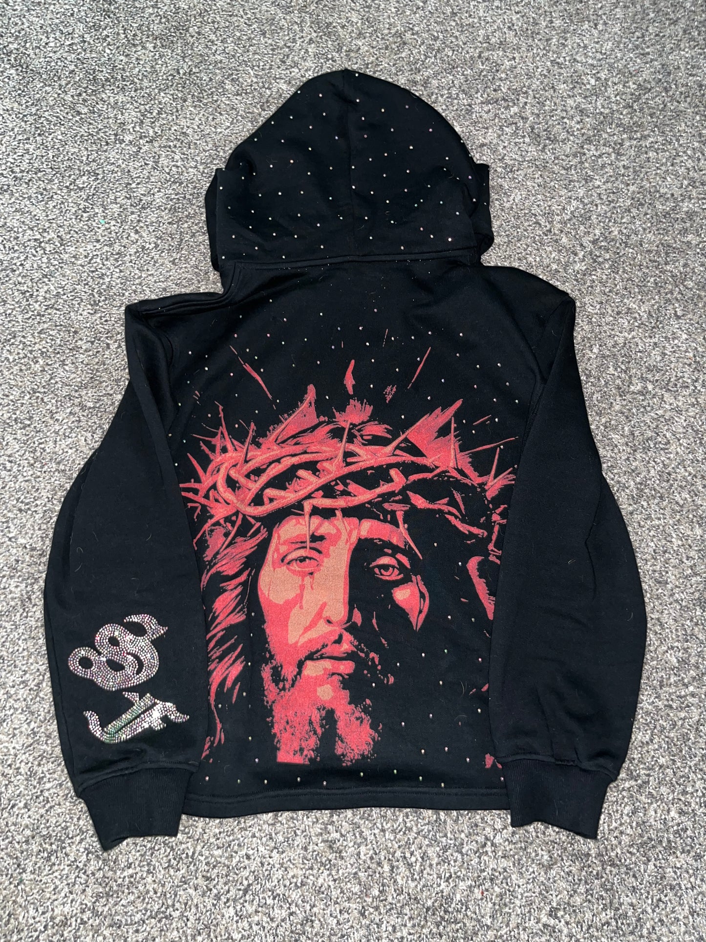 Great Risk V1 Cropped Hoodie